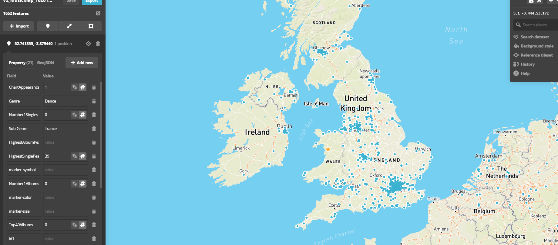 Mapbox Studio Datasets Web Editor