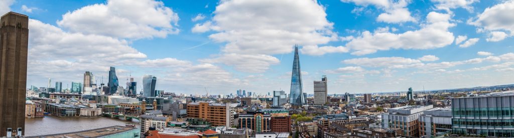 London capital skyline