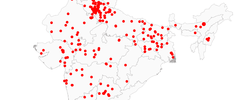 HateCrimeWatch_India Map