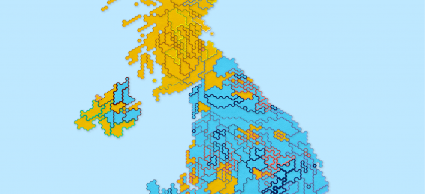 EU Ref 2016 and 2019 UK General Election Ma